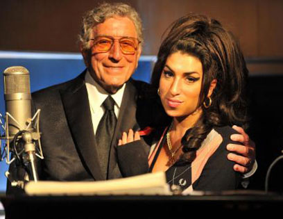 "Amy Winehouse and Tony Bennett"